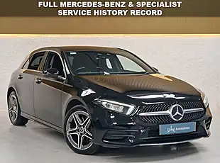Used 2021 Mercedes-Benz a-Class AMG Line Premium 2 Cosmos Black - Interior and Exterior details 2