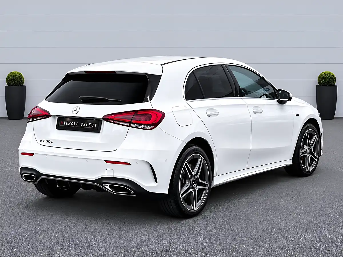 Used 2021 Mercedes-Benz a Class AMG Line White - Interior and Exterior details 11