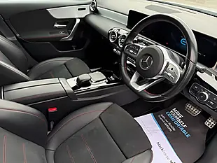 Used 2021 Mercedes-Benz a Class AMG Line White - Interior and Exterior details 12