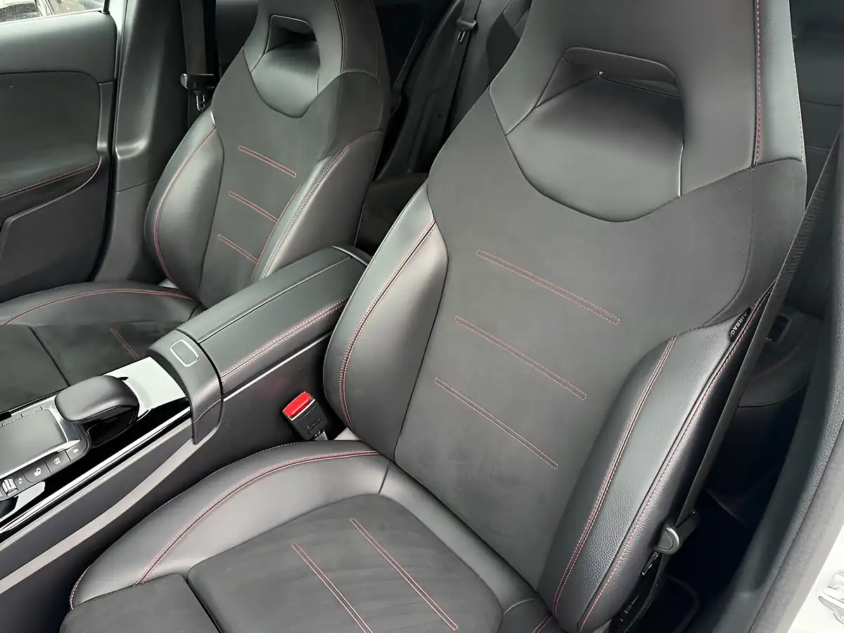 Used 2021 Mercedes-Benz a Class AMG Line White - Interior and Exterior details 14