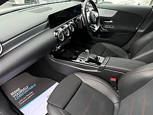 Used 2021 Mercedes-Benz a Class AMG Line White - Interior and Exterior details 2