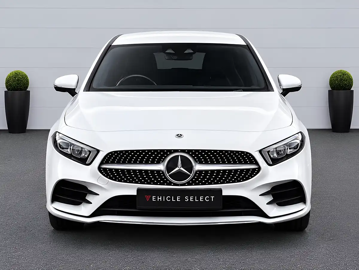 Used 2021 Mercedes-Benz a Class AMG Line White - Interior and Exterior details 8