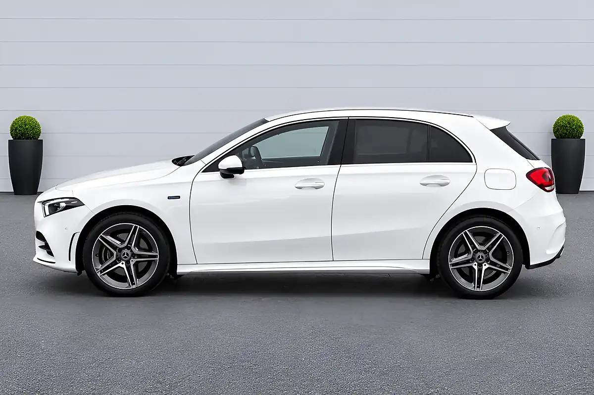 Used 2021 Mercedes-Benz a Class AMG Line White - Interior and Exterior details 9
