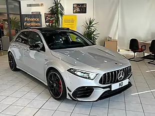 Used 2021 Mercedes-Benz a Class AMG S Plus Silver - Interior and Exterior details 2