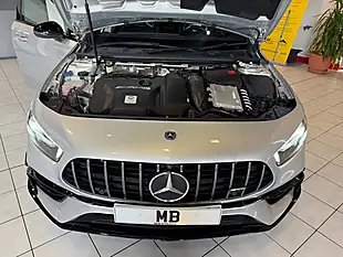 Used 2021 Mercedes-Benz a Class AMG S Plus Silver - Interior and Exterior details 20