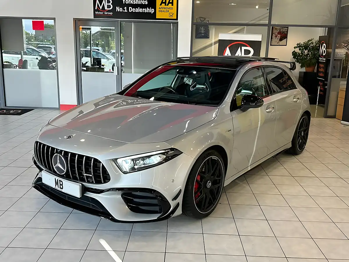 Used 2021 Mercedes-Benz a Class AMG S Plus Silver - Interior and Exterior details 5