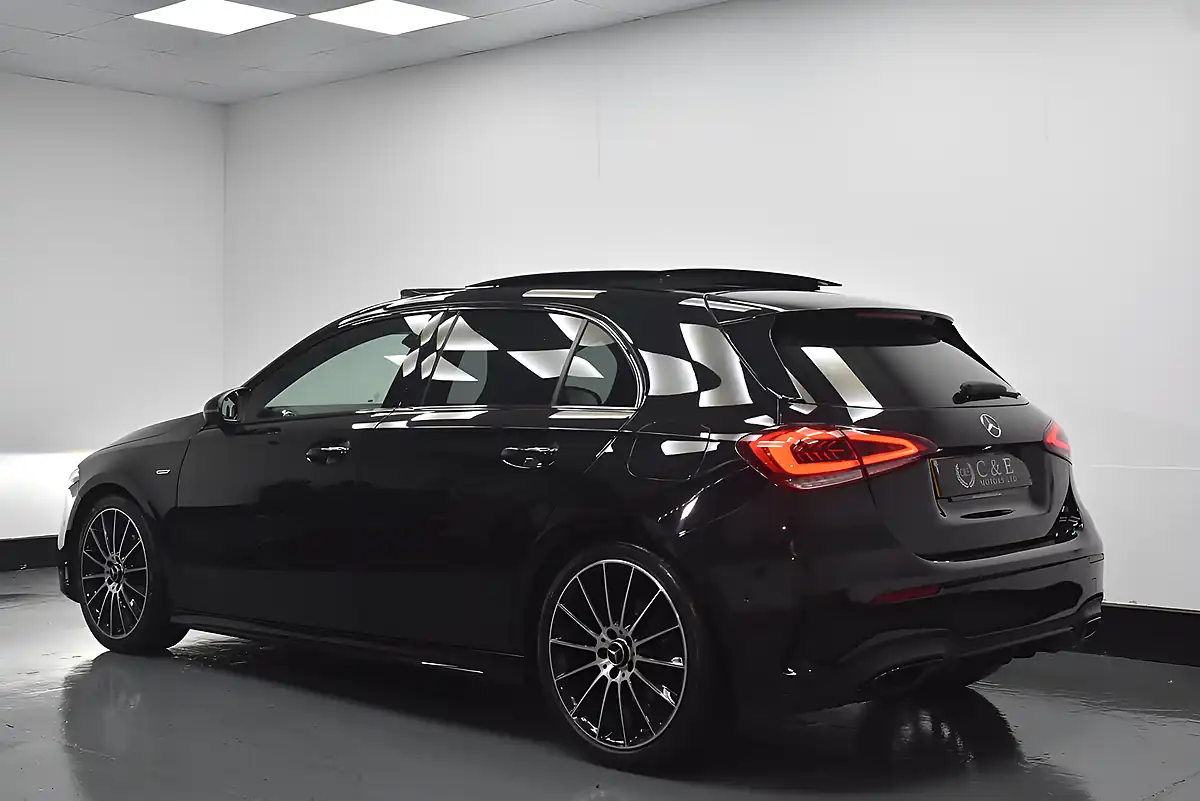 Used 2021 Mercedes-Benz a Class Exclusive Edition Black - Interior and Exterior details 10