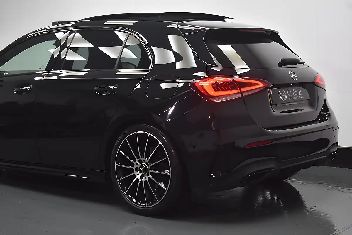 Used 2021 Mercedes-Benz a Class Exclusive Edition Black - Interior and Exterior details 11