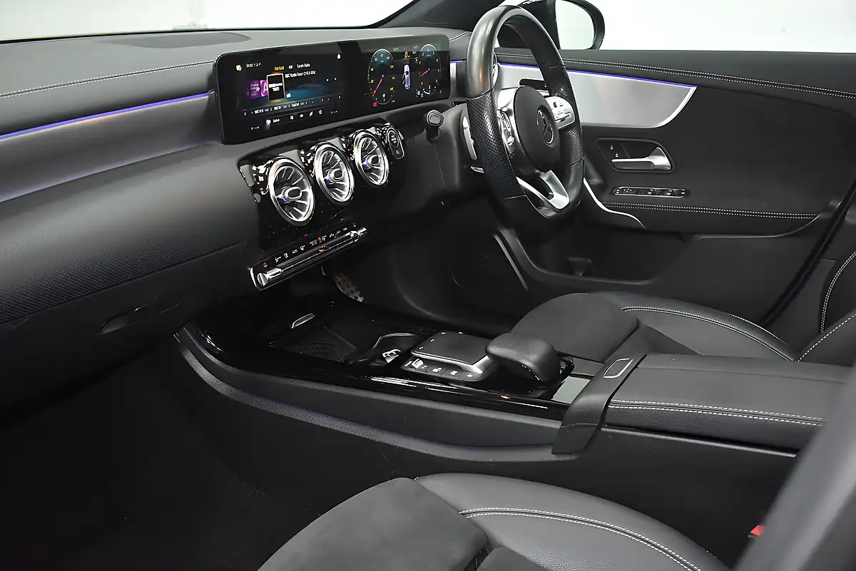Used 2021 Mercedes-Benz a Class Exclusive Edition Black - Interior and Exterior details 14