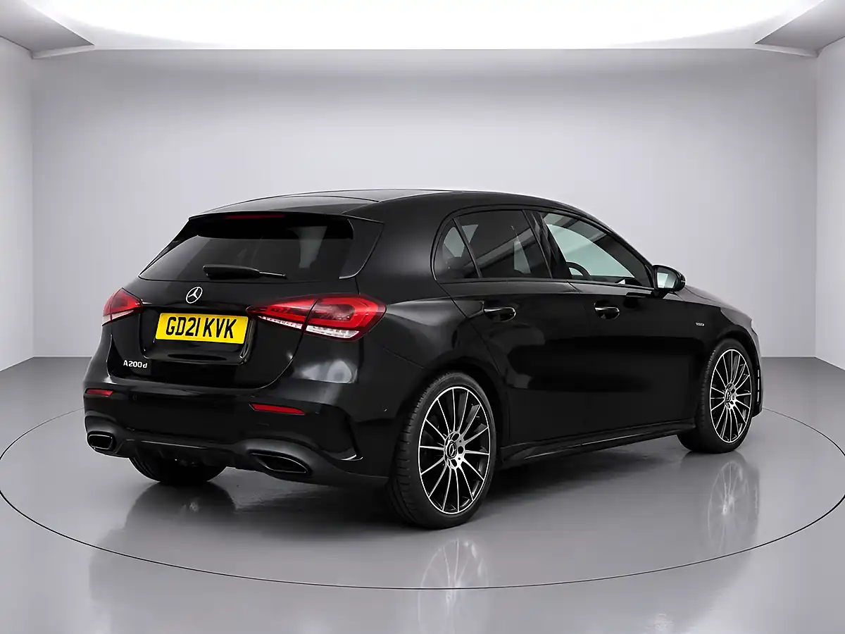 Used 2021 Mercedes-Benz a Class Exclusive Edition Black - Interior and Exterior details 2