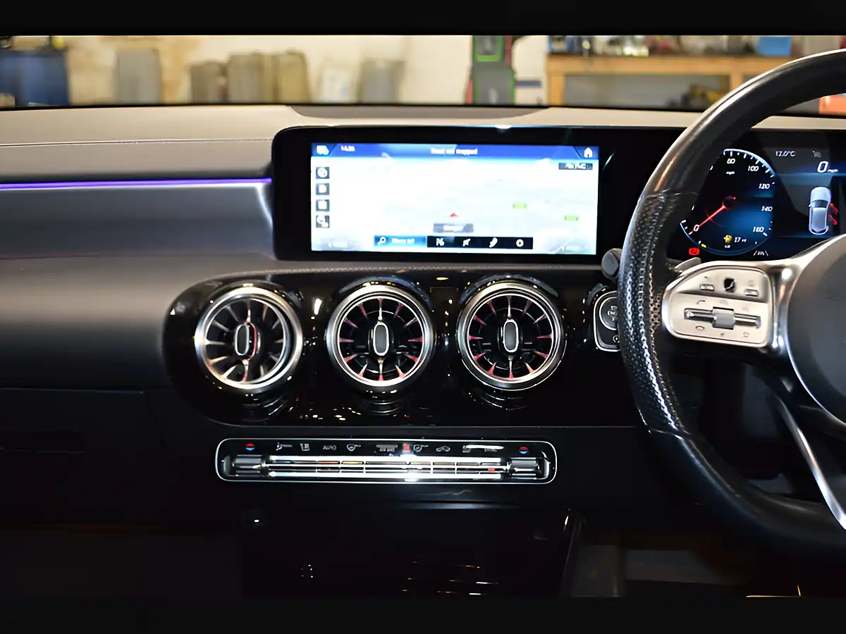 Used 2021 Mercedes-Benz a Class Exclusive Edition White - Interior and Exterior details 14