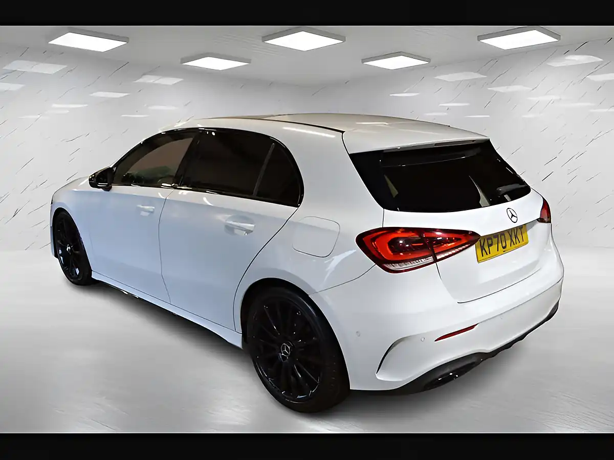 Used 2021 Mercedes-Benz a Class Exclusive Edition White - Interior and Exterior details 8