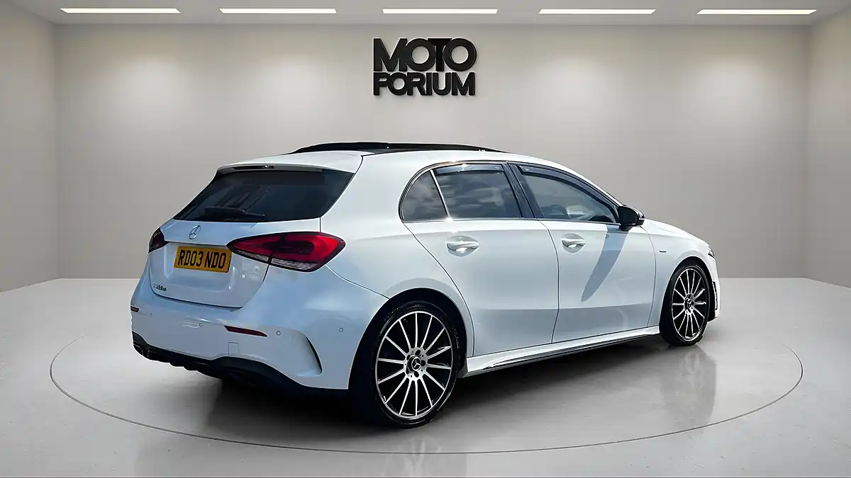 Used 2021 Mercedes-Benz a Class Exclusive Edition White - Interior and Exterior details 10