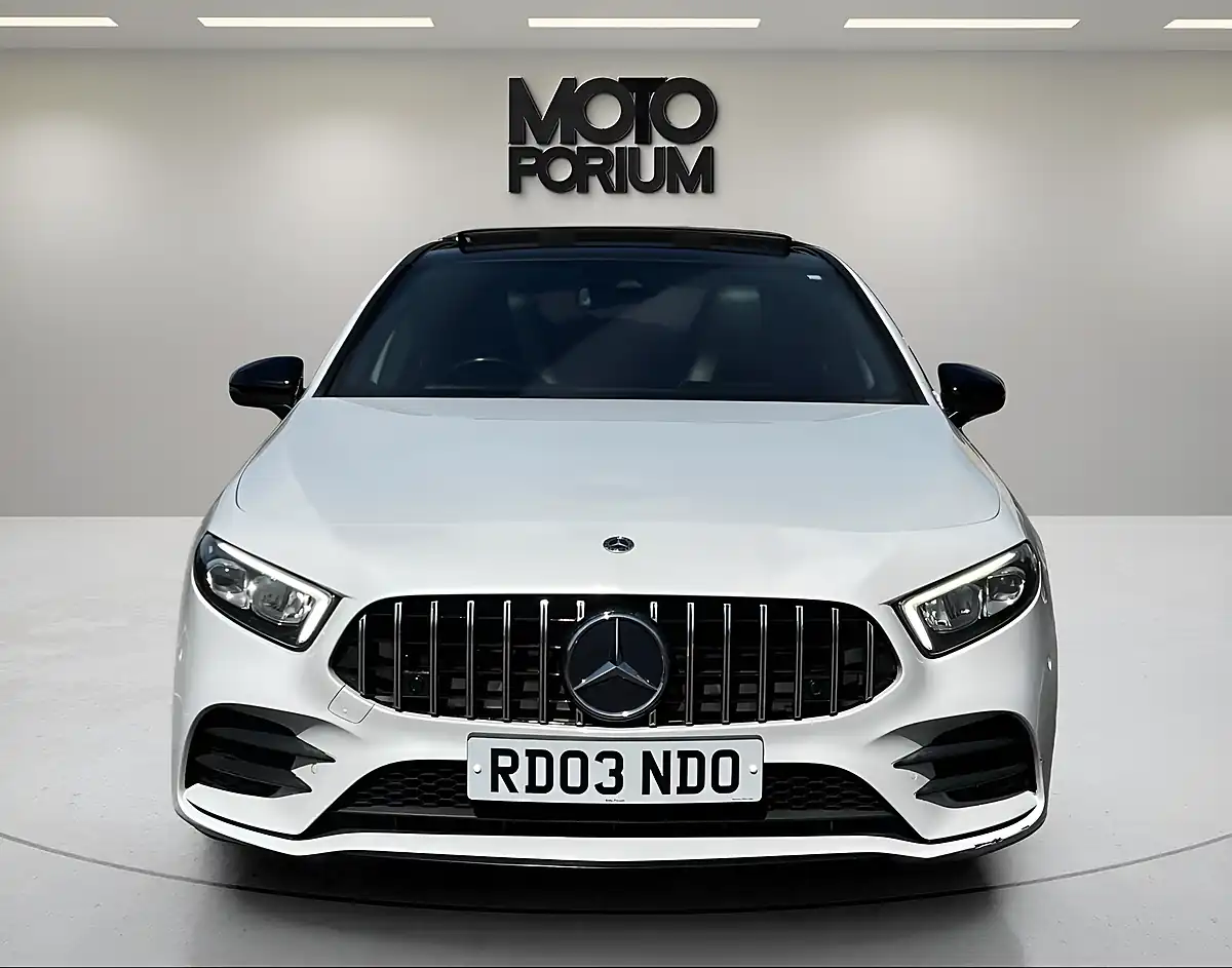 Used 2021 Mercedes-Benz a Class Exclusive Edition White - Interior and Exterior details 5