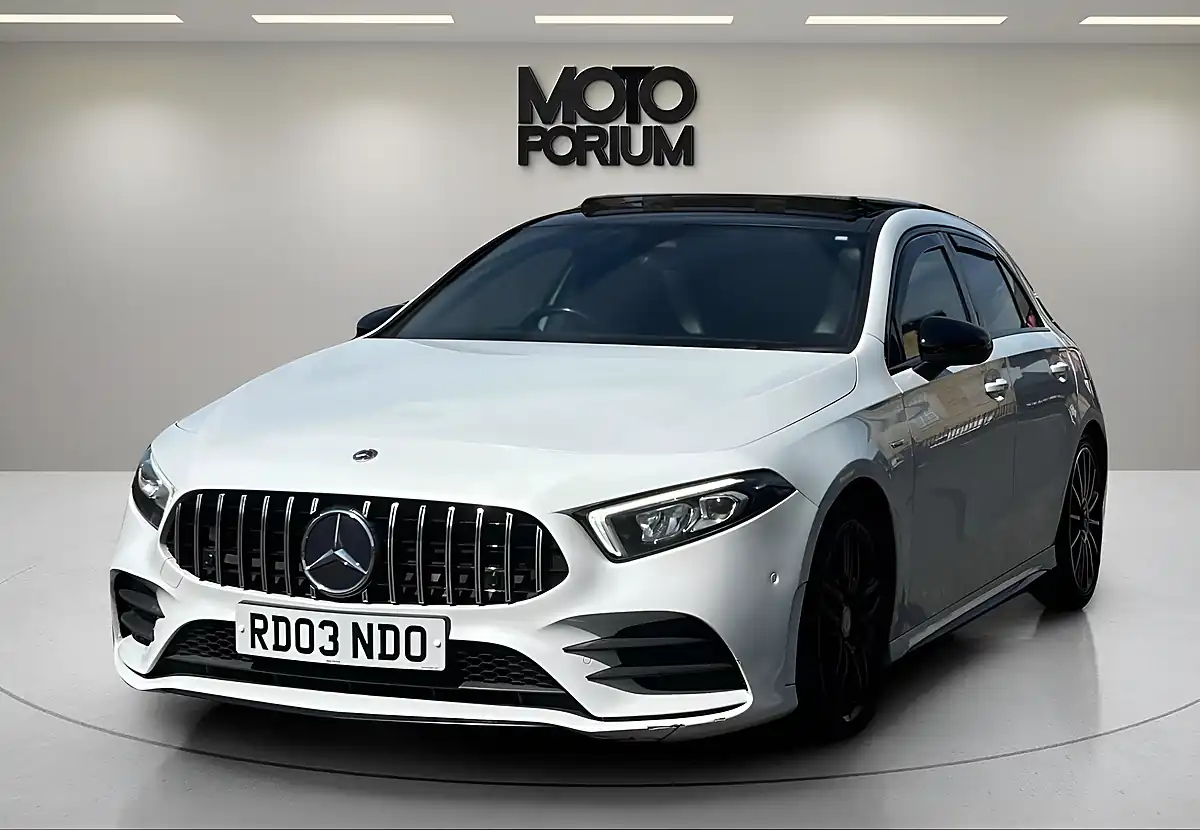 Used 2021 Mercedes-Benz a Class Exclusive Edition White - Interior and Exterior details 6
