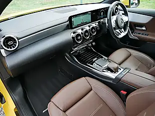 Used 2021 Mercedes-Benz a Class Executive Sun Yellow Gloss - Interior and Exterior details 12