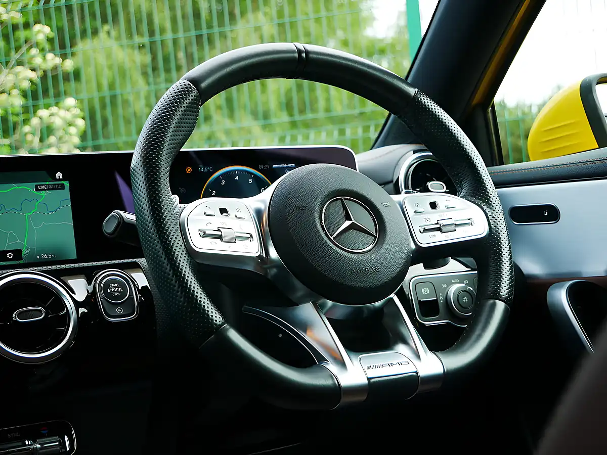 Used 2021 Mercedes-Benz a Class Executive Sun Yellow Gloss - Interior and Exterior details 16