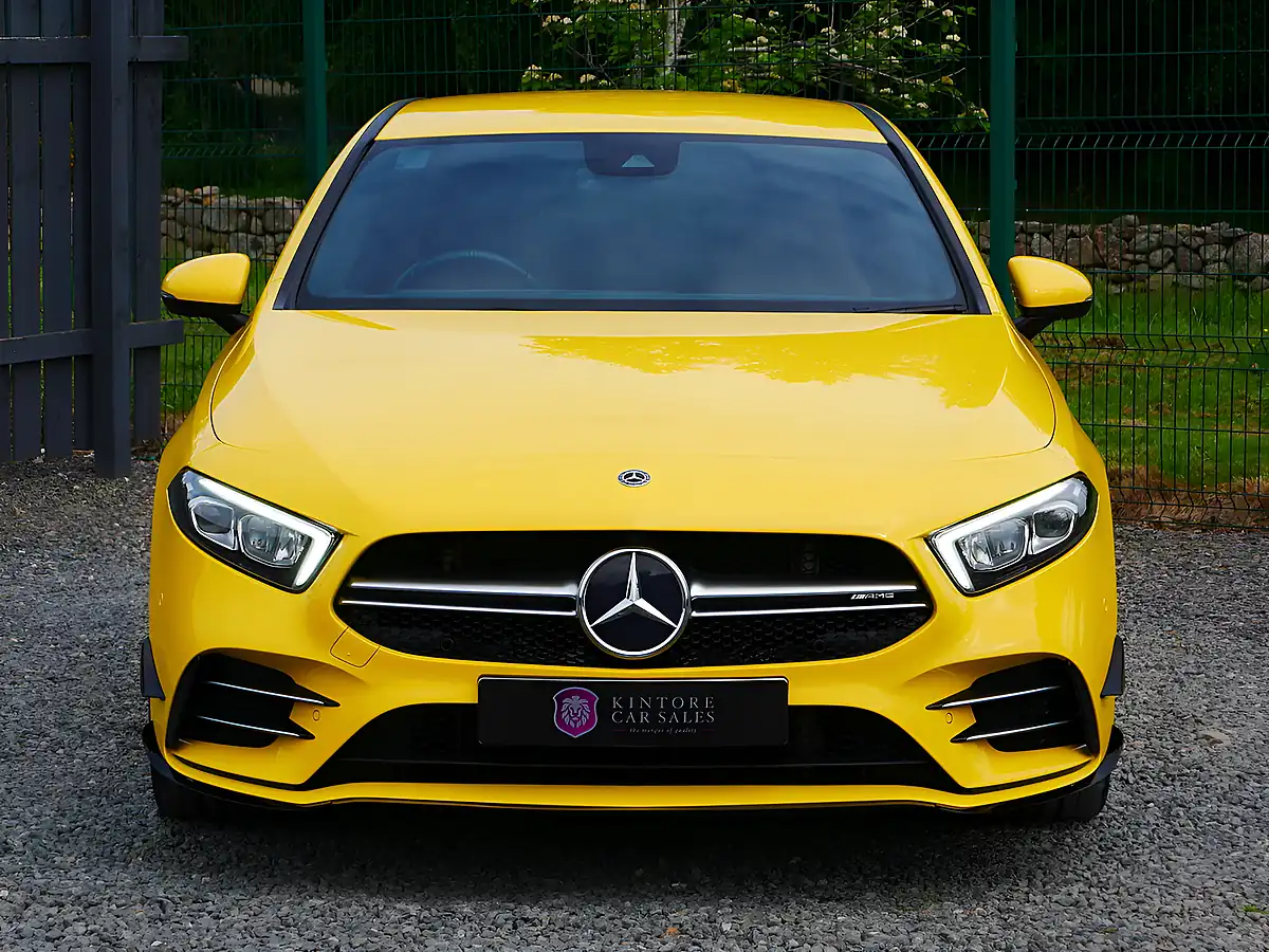 Used 2021 Mercedes-Benz a Class Executive Sun Yellow Gloss - Interior and Exterior details 3