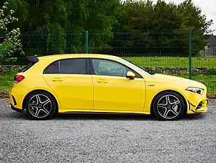 Used 2021 Mercedes-Benz a Class Executive Sun Yellow Gloss - Interior and Exterior details 5