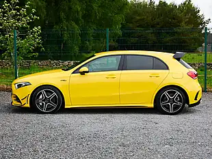 Used 2021 Mercedes-Benz a Class Executive Sun Yellow Gloss - Interior and Exterior details 6