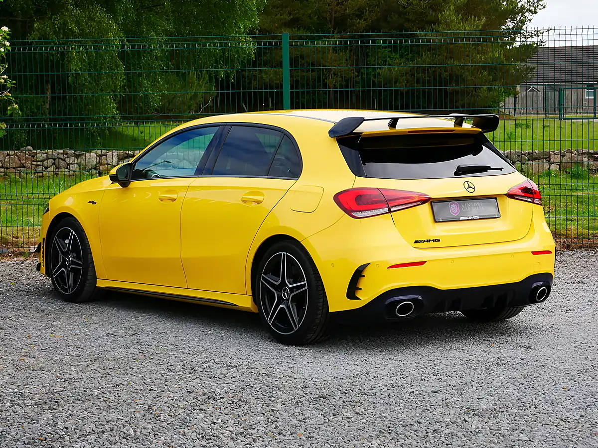 Used 2021 Mercedes-Benz a Class Executive Sun Yellow Gloss - Interior and Exterior details 7