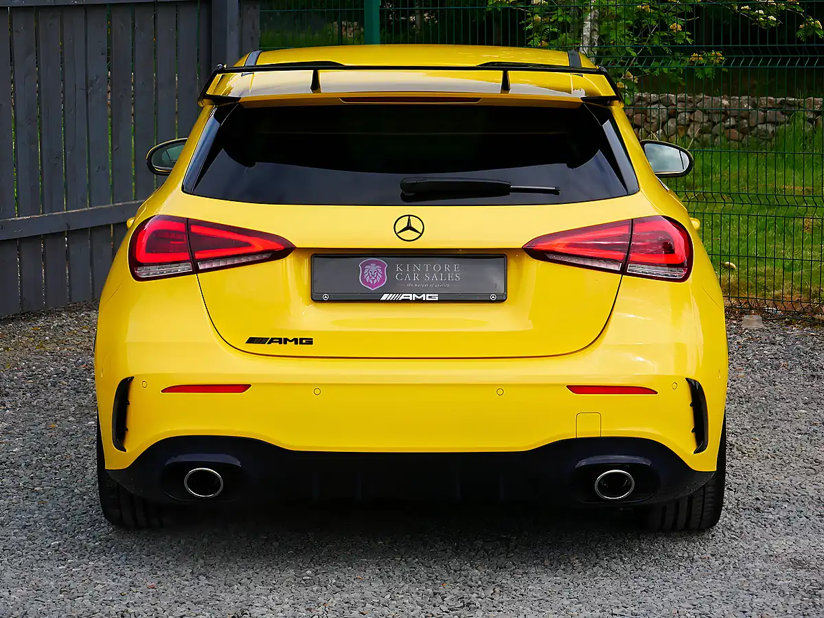 Used 2021 Mercedes-Benz a Class Executive Sun Yellow Gloss - Interior and Exterior details 8