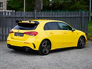 Used 2021 Mercedes-Benz a Class Executive Sun Yellow Gloss - Interior and Exterior details 9