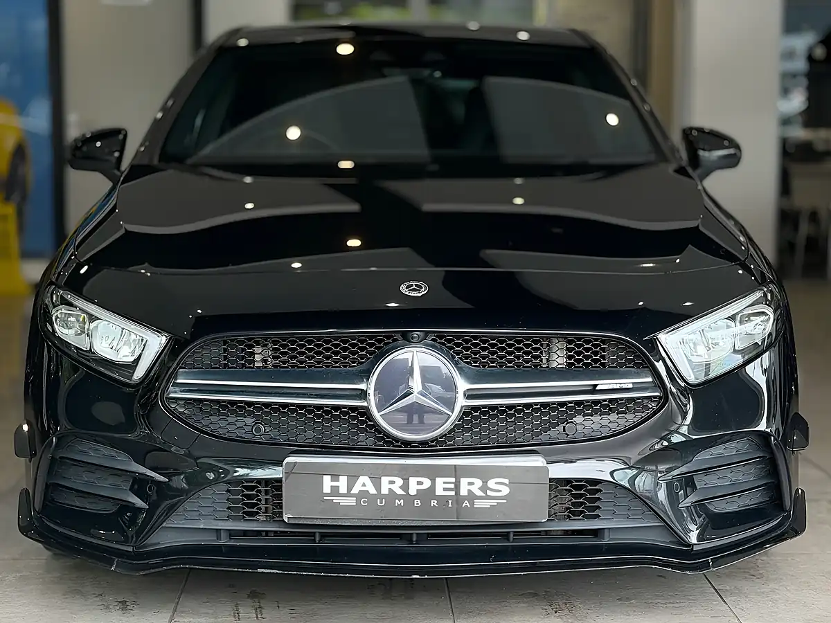 Used 2021 Mercedes-Benz a Class Premium Black - Interior and Exterior details 2