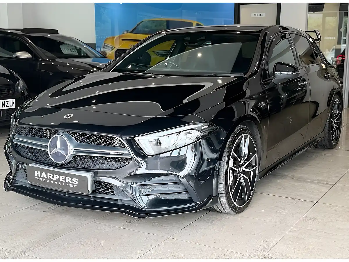 Used 2021 Mercedes-Benz a Class Premium Black - Interior and Exterior details 3