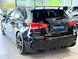 Used 2021 Mercedes-Benz a Class Premium Black - Interior and Exterior details 6