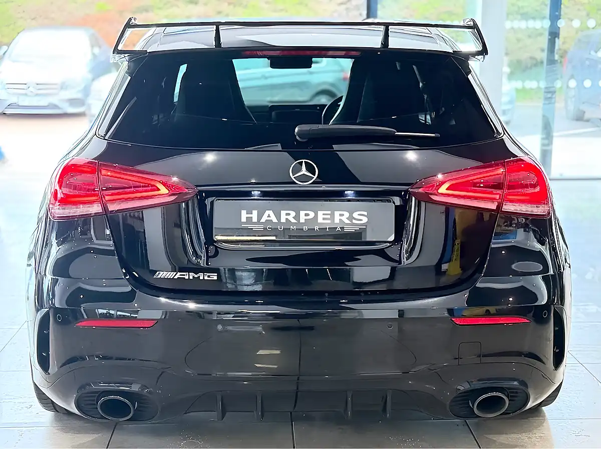 Used 2021 Mercedes-Benz a Class Premium Black - Interior and Exterior details 7