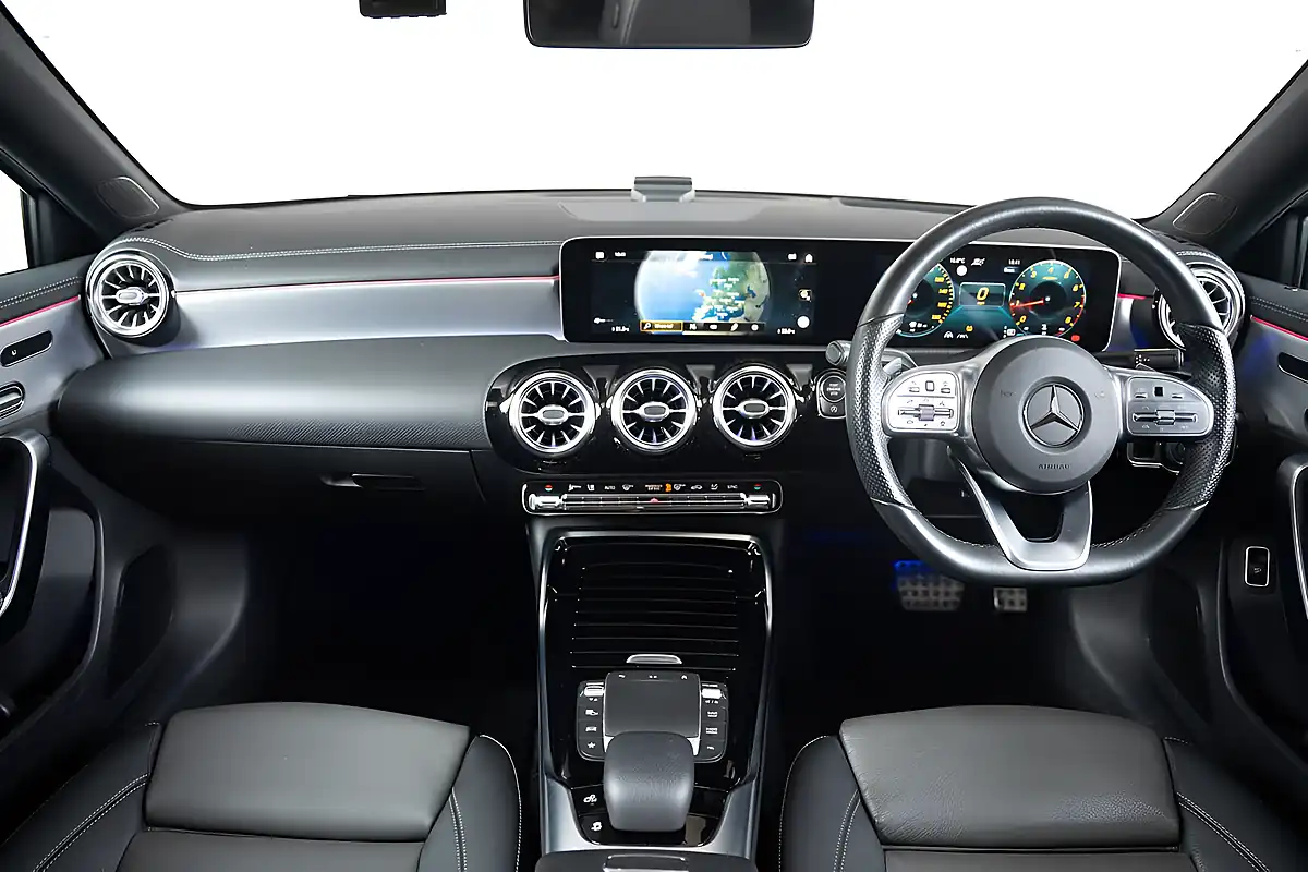 Used 2021 Mercedes-Benz a Class Premium Plus White - Interior and Exterior details 4