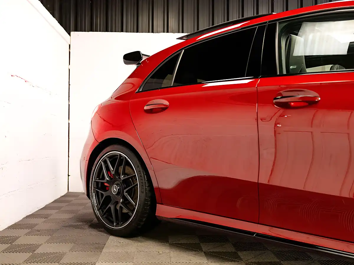 Used 2021 Mercedes-Benz a Class S Plus Patagonia Red - Interior and Exterior details 3