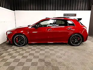 Used 2021 Mercedes-Benz a Class S Plus Patagonia Red - Interior and Exterior details 4