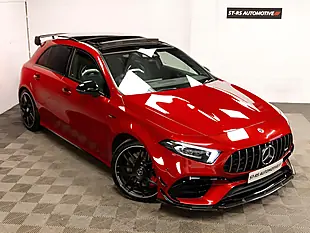 Used 2021 Mercedes-Benz a Class S Plus Patagonia Red - Interior and Exterior details 5