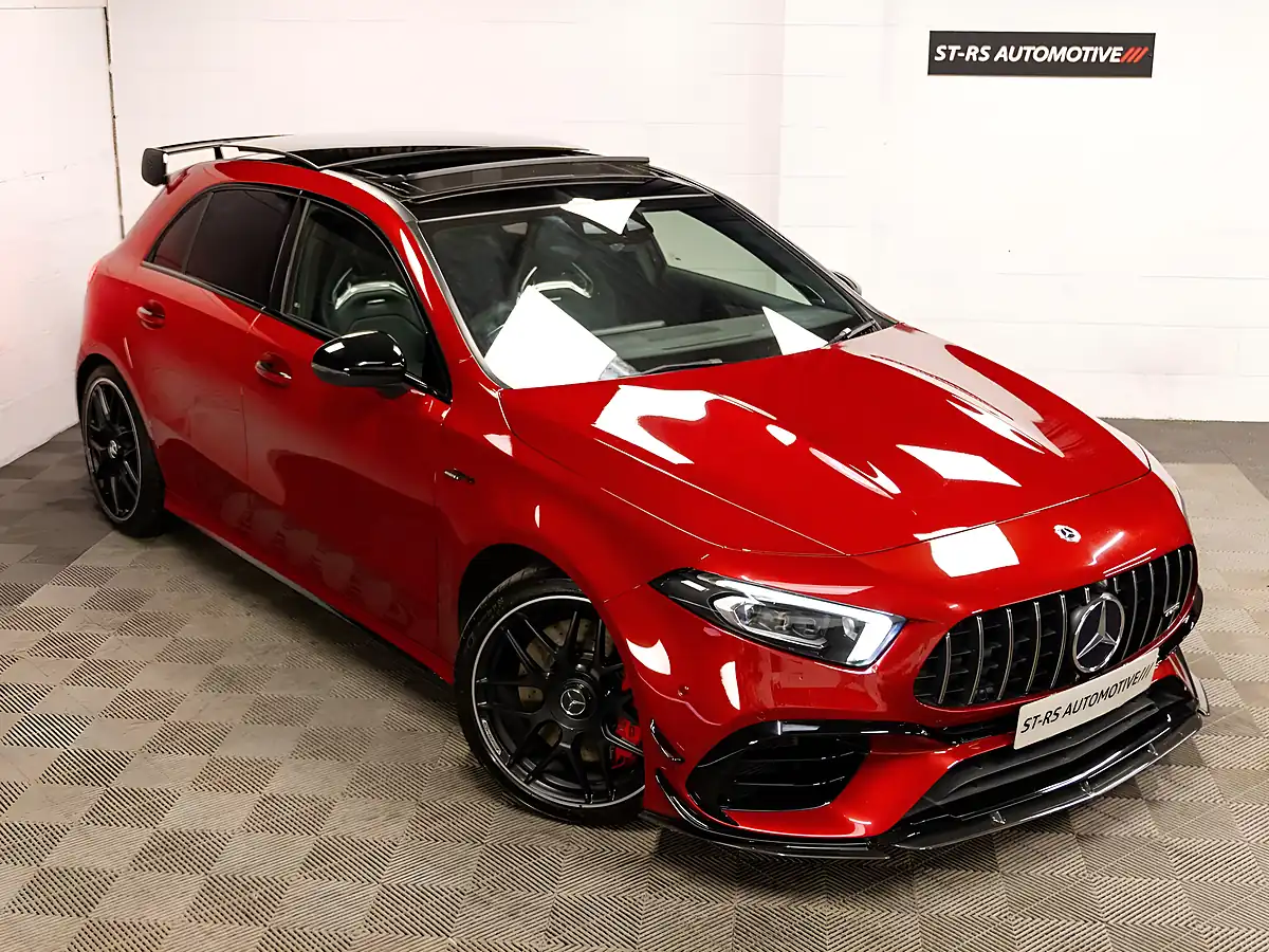 Used 2021 Mercedes-Benz a Class S Plus Patagonia Red - Interior and Exterior details 5