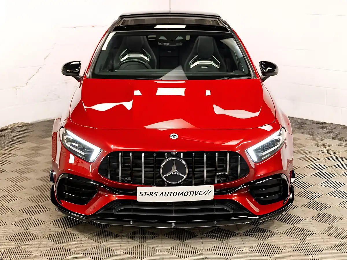 Used 2021 Mercedes-Benz a Class S Plus Patagonia Red - Interior and Exterior details 8