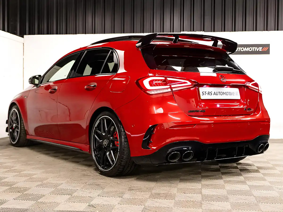Used 2021 Mercedes-Benz a Class S Plus Patagonia Red - Interior and Exterior details 9