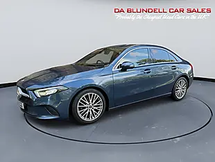 Used 2021 Mercedes-Benz a Class Sport Edition (executive) Blue - Interior and Exterior details 13