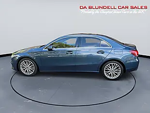 Used 2021 Mercedes-Benz a Class Sport Edition (executive) Blue - Interior and Exterior details 14