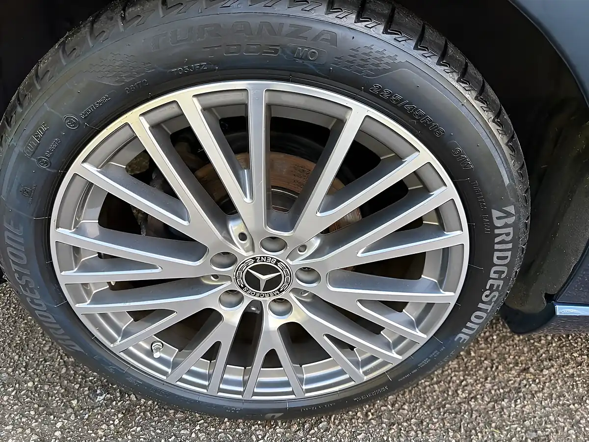 Used 2021 Mercedes-Benz a Class Sport Edition (executive) Blue - Interior and Exterior details 15