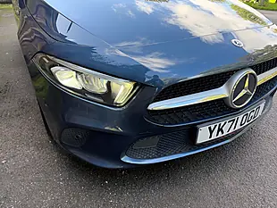 Used 2021 Mercedes-Benz a Class Sport Edition (executive) Blue - Interior and Exterior details 20