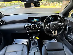 Used 2021 Mercedes-Benz a Class Sport Edition (executive) Blue - Interior and Exterior details 8