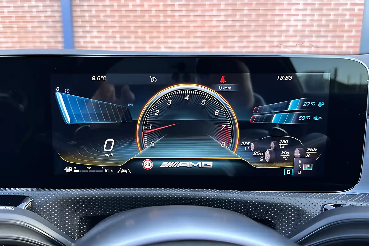 Used 2021 Mercedes-Benz AMG A45 A45 S Plus White - Interior and Exterior details 10