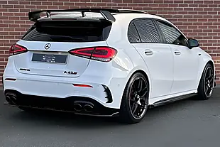 Used 2021 Mercedes-Benz AMG A45 A45 S Plus White - Interior and Exterior details 13