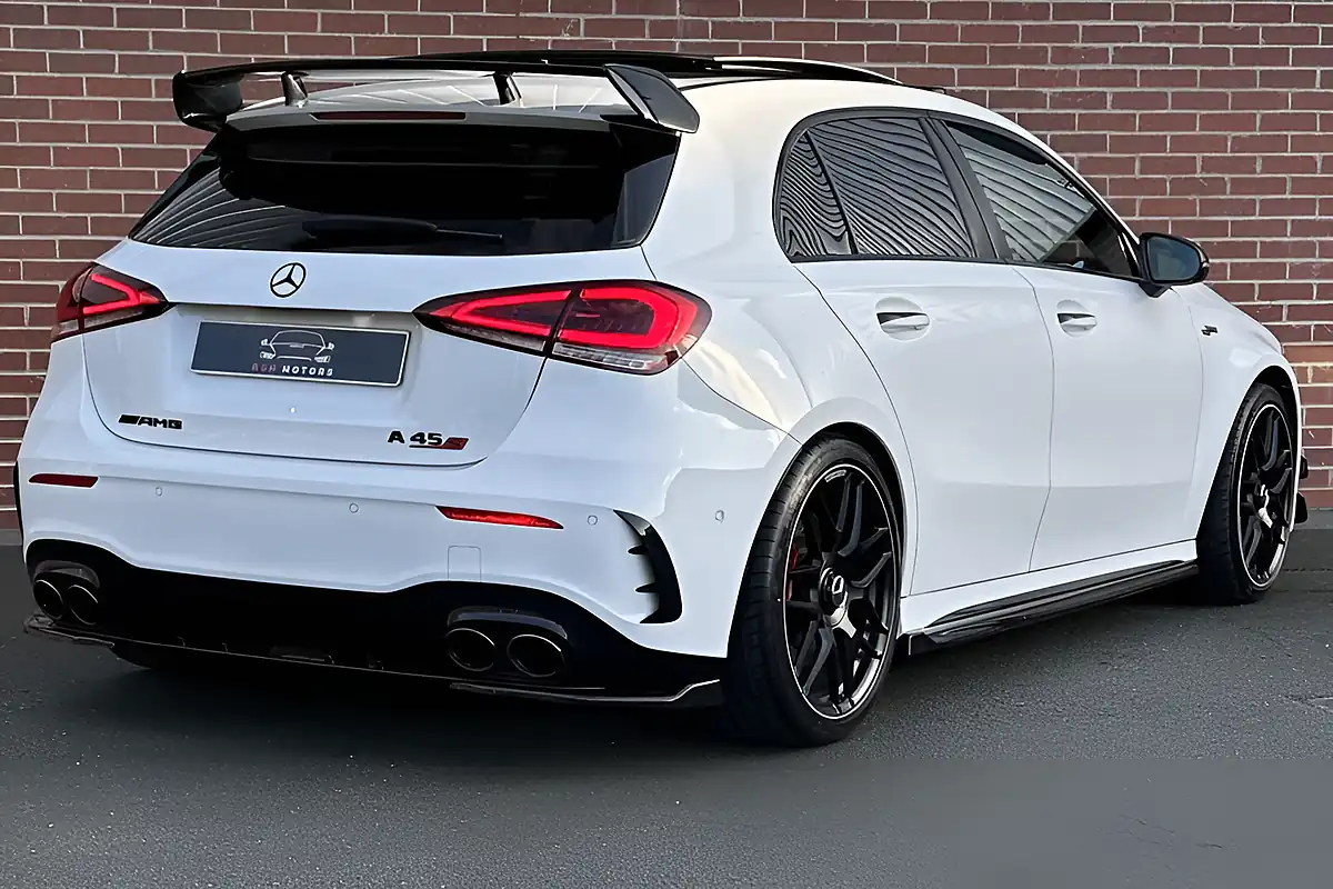 Used 2021 Mercedes-Benz AMG A45 A45 S Plus White - Interior and Exterior details 13