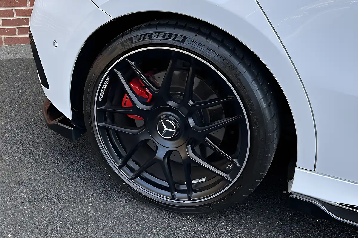 Used 2021 Mercedes-Benz AMG A45 A45 S Plus White - Interior and Exterior details 15