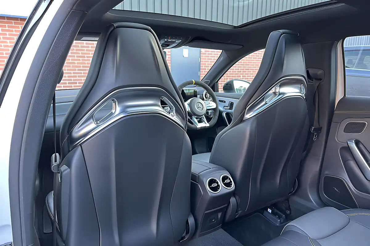 Used 2021 Mercedes-Benz AMG A45 A45 S Plus White - Interior and Exterior details 19