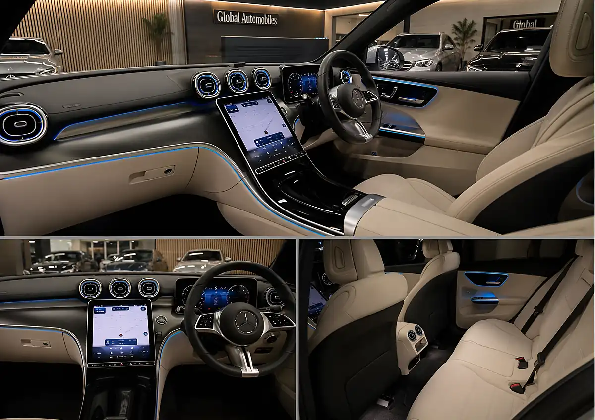 Used 2021 Mercedes-Benz C-Class All-Terrain High Tech Silver - Interior and Exterior details 2