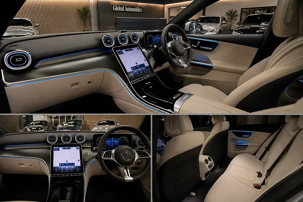 Used 2021 Mercedes-Benz C-Class All-Terrain High Tech Silver - Interior and Exterior details 4